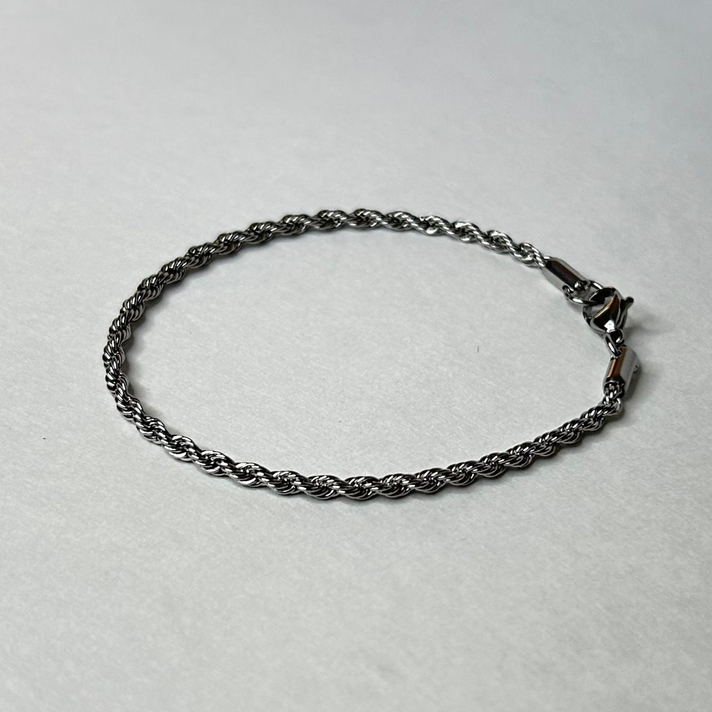 Rope Chain Bracelet - Stainless Steel