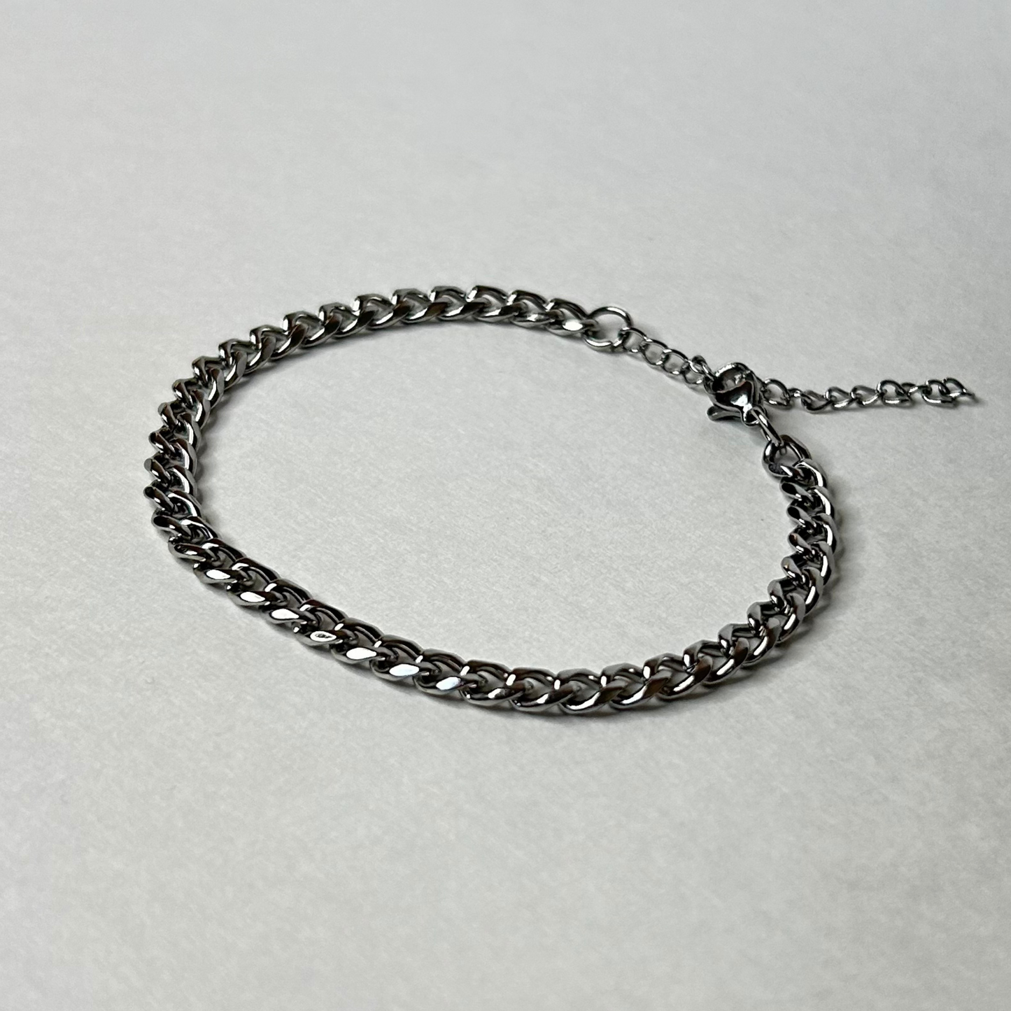 Cuban Link Bracelet (5mm) - Stainless Steel