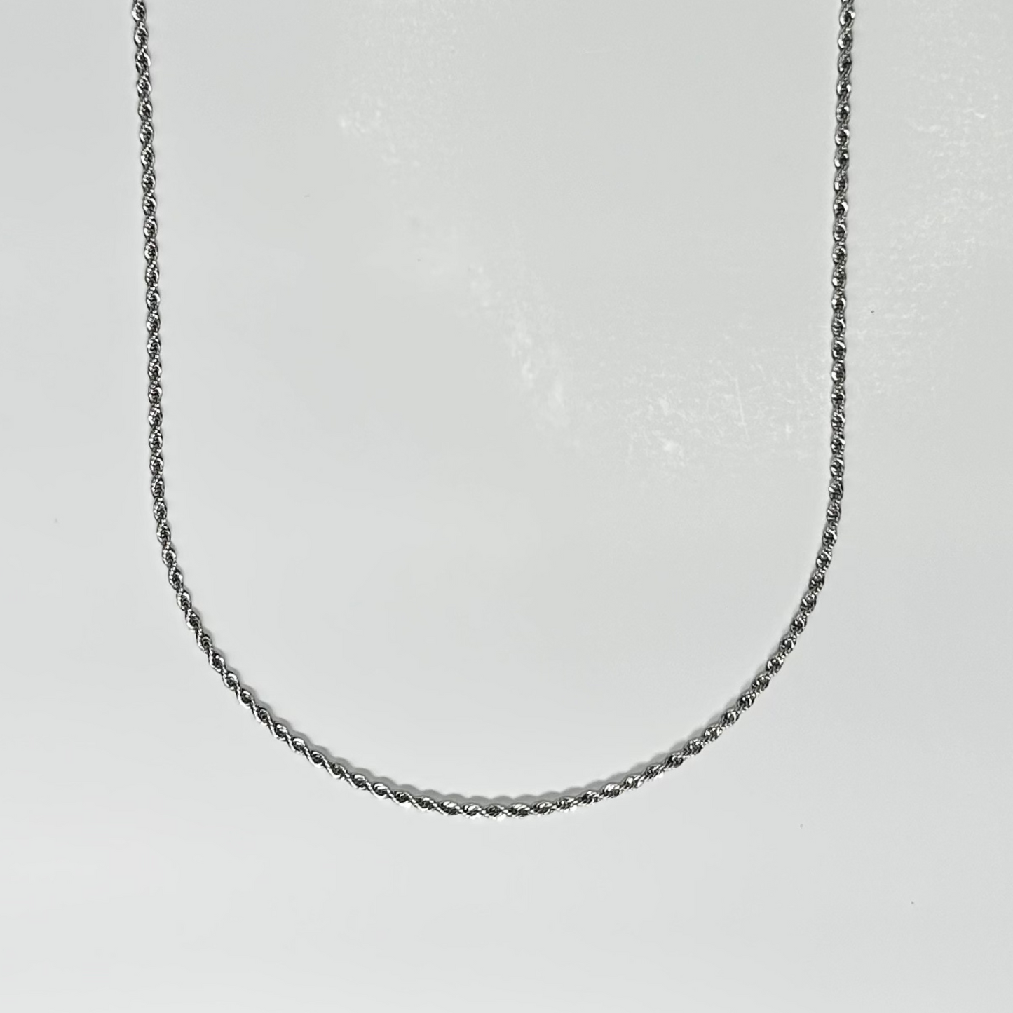 Rope Chain (3mm) - Stainless Steel