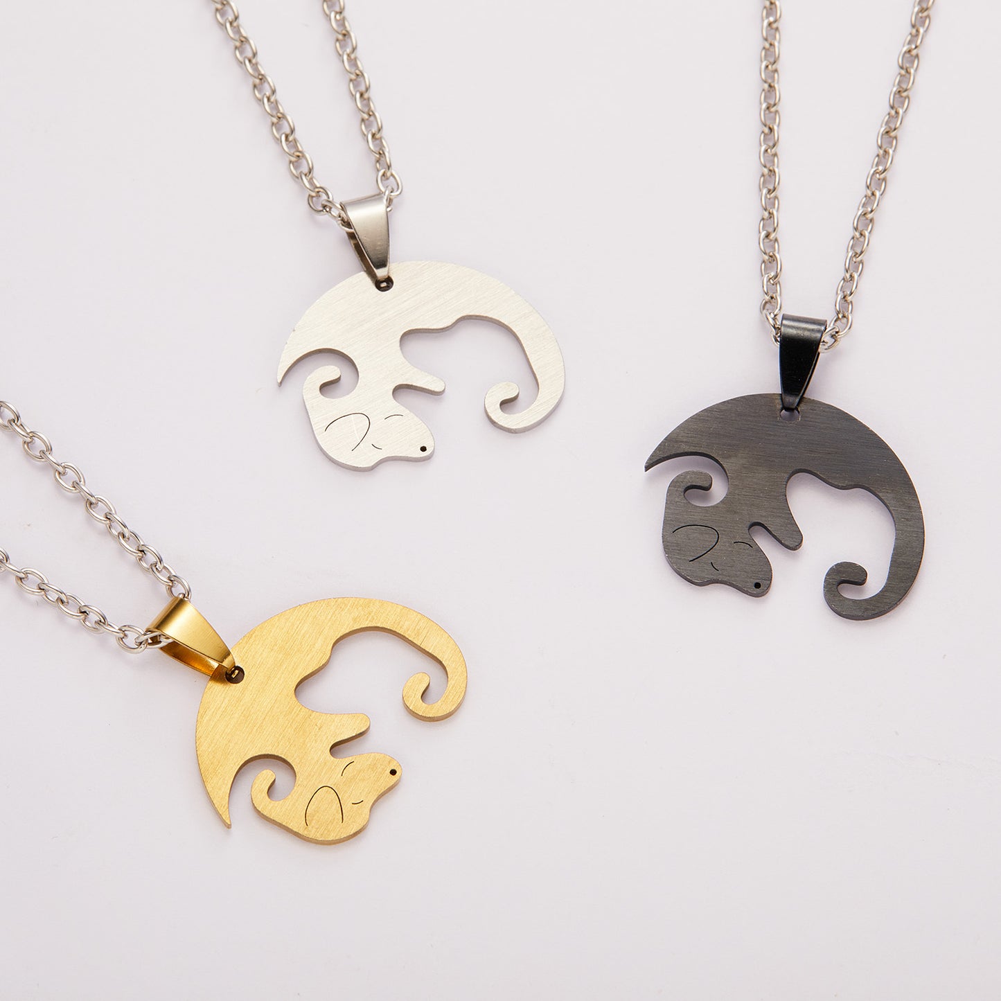 Doggy Couple Necklace